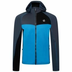 Dare 2b Contend Core Stretch Wandelfleece Met Volledige Rits Voor Heren - Blauw