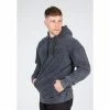 Gorilla Wear Crowley Oversized Men's Hoodie - Washed Gray