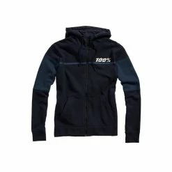 100% Emissary Full-zip Hoody - Marine Blauw