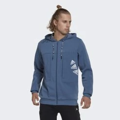 ADIDAS Essentials BrandLove Fleece Ritshoodie