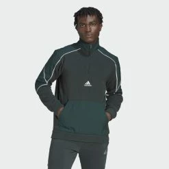 ADIDAS Essentials Reflect-in-the-Dark Polar Fleece Sweater
