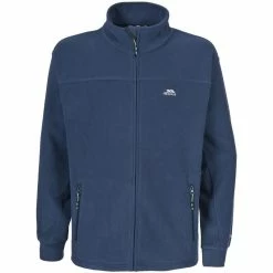TRESPASS Heren Bernal Full Zip Fleece Vest (Navy)