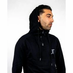 JT Supply JT Sport Hoodie Met 1/4 Rits | Zwart
