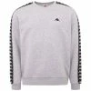 Kappa Ildan Sweatshirt, Mannen, Fitness, Sweatshirts, Grijs