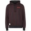 Oversized Sweatshirt Met Capuchon New Era Pinstripe