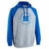 DC SHOES SKATEBOARDHOODIE VOOR HEREN EN DAMES NOVA RAGLANMOUWEN GRIJS/BLAUW