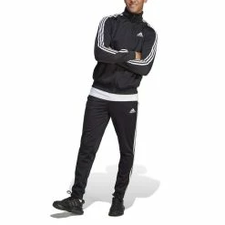 ADIDAS Trainingspak Basic 3-Stripes Tricot Zwart - IC6747