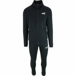 Trainingspak Puma Clean Sweat, Zwart, Mannen