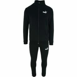 Trainingspak Puma Clean Sweat, Zwart, Mannen
